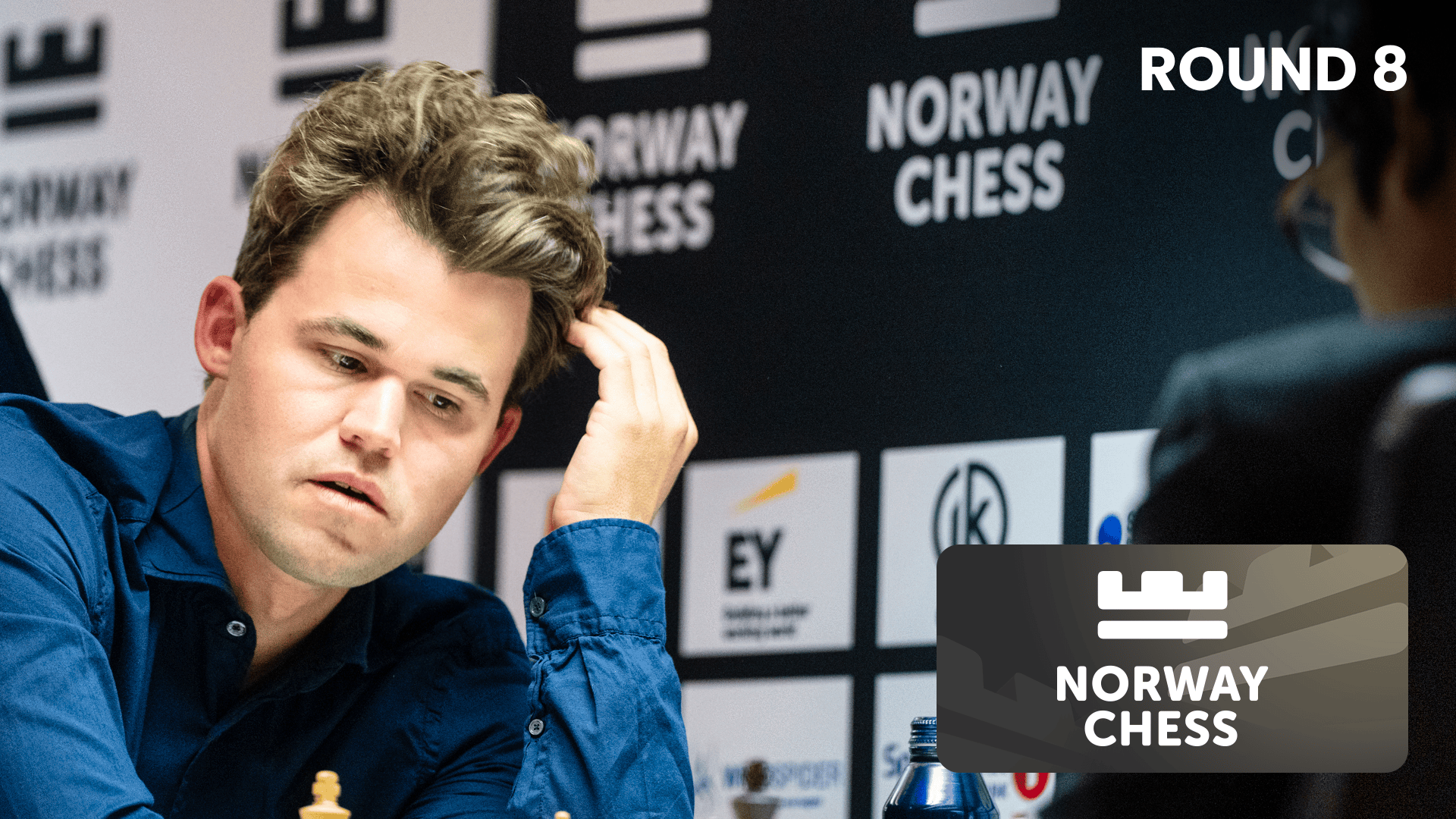 挪威国际象棋第 8 轮：卡尔森复仇普拉格南南达