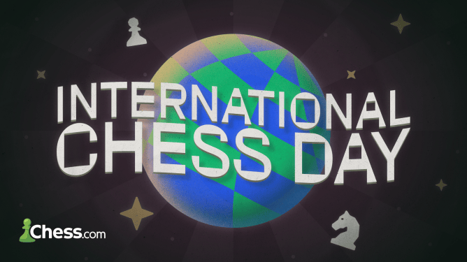 庆祝世界国际象棋日并参加 Chase.com 上的 24 小时 Arena 锦标赛