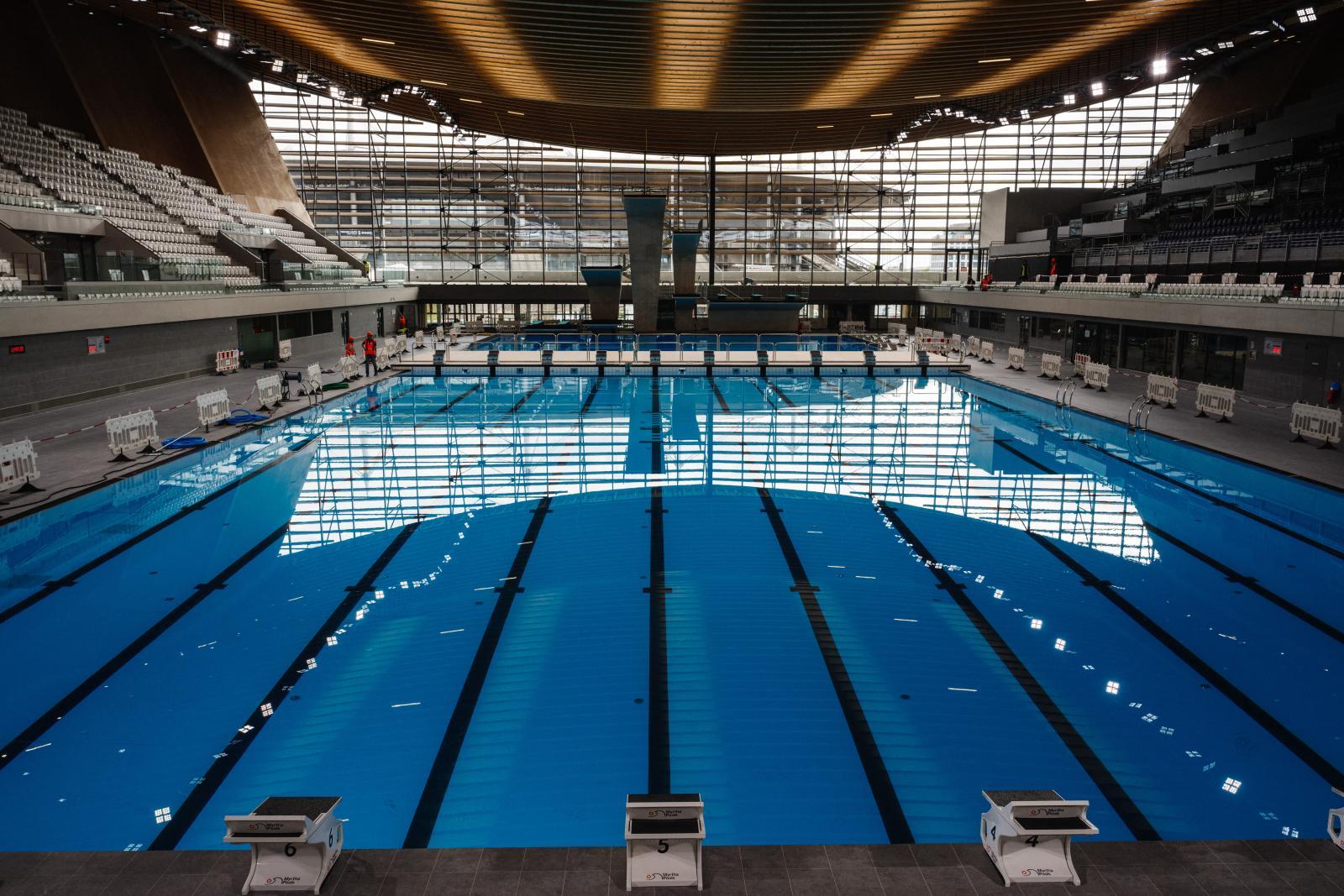 奥林匹克水上运动中心这是为2024年巴黎奥运会新建的唯一体育场：PPTVHD36
