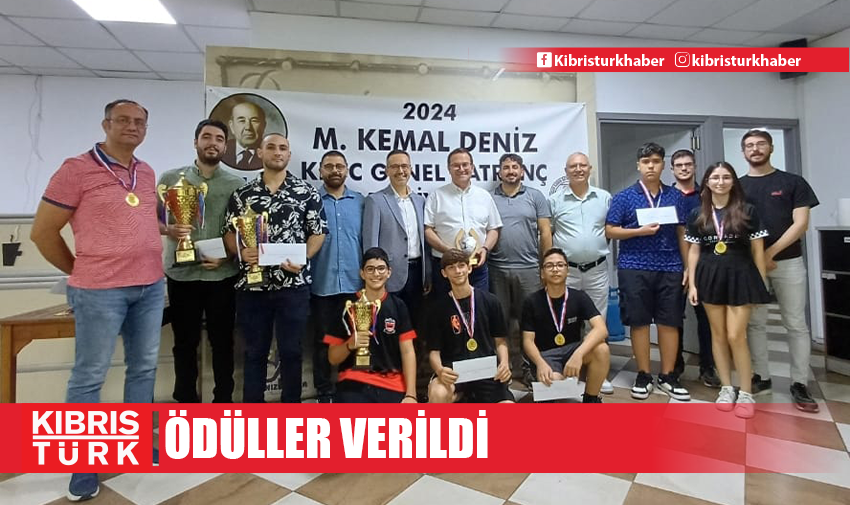 国际象棋颁奖 - Kıbrıs Türk News